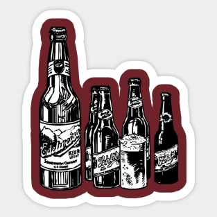 Beer Bottles | Isolation Drunkness Sticker